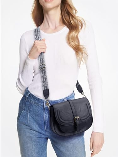 Image of AFKOMST Crossbody Bags for Women,Small Saddle Purse and Boho Cross Body Handbags,Vegan Leather