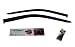 AirSleek Windows Rain Guards for Ford F150 F250 F350 2015-2019 Regular Cab Side Window Deflectors Vent Visors Outside Tape Mount