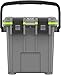 Pelican 20QT Elite Cooler (Dark Grey/Green) | 15 Can or 4 Wine Bottle Capacity with Ice | 2 Day Ice Retention | Guaranteed for Life