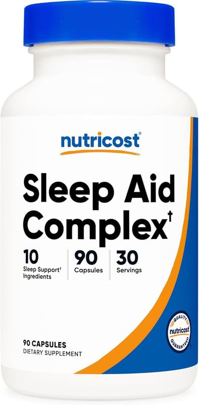 Evorina Sleep Aid Complex 1330mg Serving (90 Capsules) - 30 Servings | High Strength Herbal Supplement | Clean Label Ayurvedic Wellness-image-37