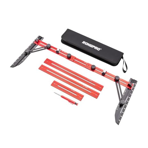 Precision Stair Tread Template Tool