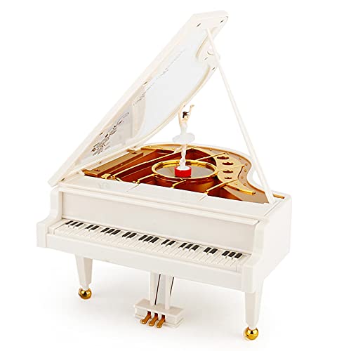 NSDRBX Piano Music Box, Perfect Curve Proportion Commemorative Collection, for Lovers, Friends, Wedding Gifts