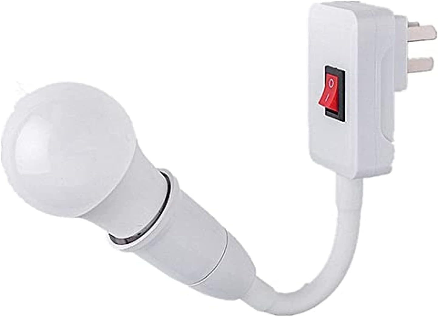 ALIUAE Flexible Universal E27 UK Plug AC Lamp Bulbs Holder (Flexible Bulbs Holder)