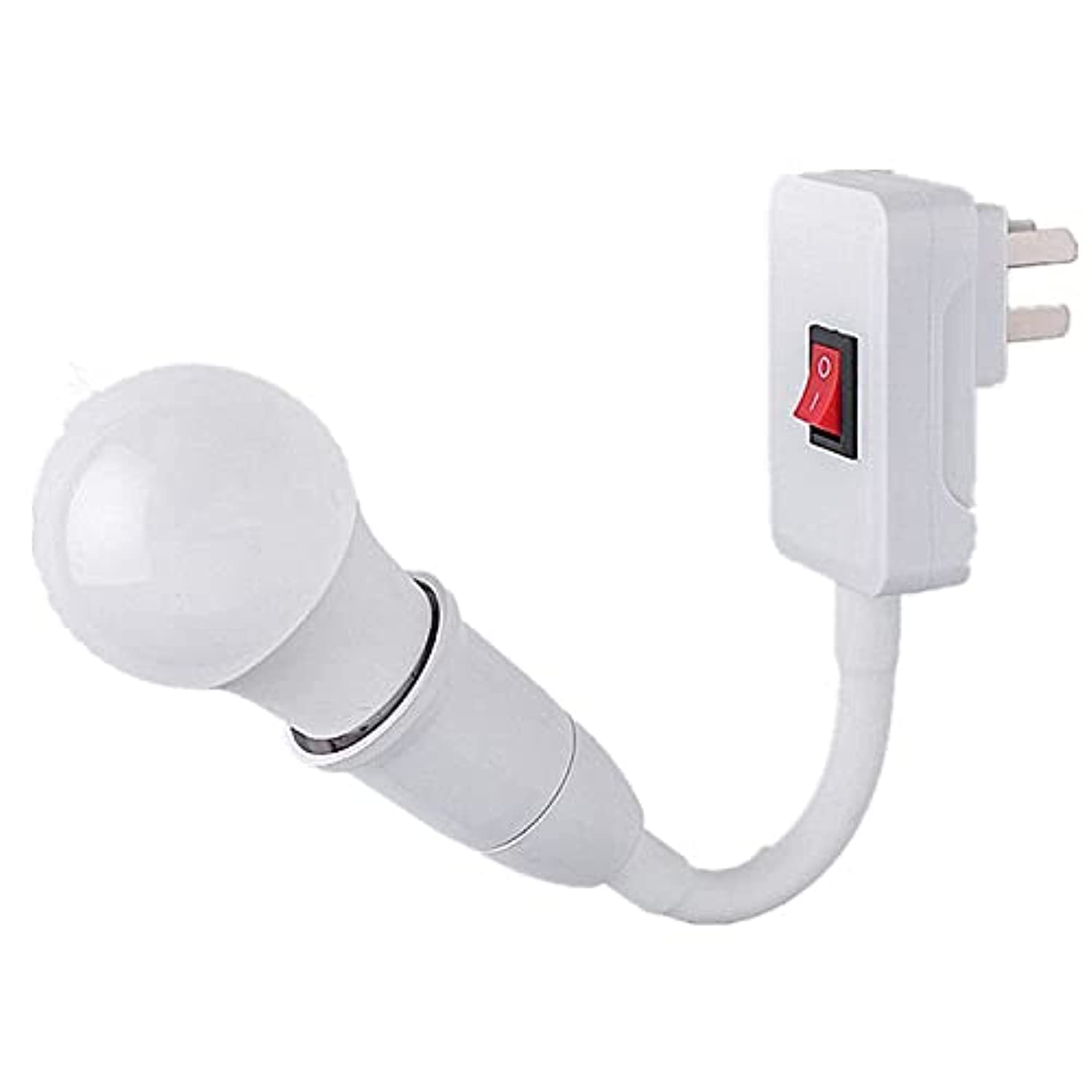 ALIUAE Flexible Universal E27 UK Plug AC Lamp Bulbs Holder (Flexible Bulbs Holder)