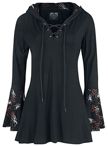 Gothicana by EMP Gothicana X Anne Stokes - Femme T-Shirt Manches Longues Noir 4XL Cover
