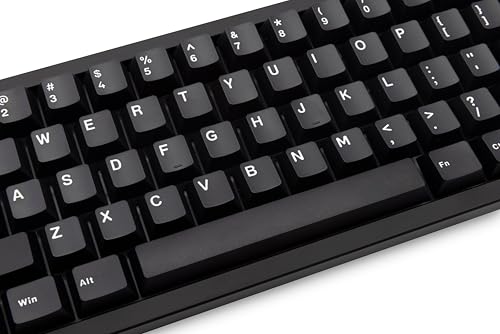 Image of KEEBMONKEY WOBKEY Zen 65 65% Quick Release Wireless Mechanical Keyboard with RGB, CNC Aluminum Case, Hot-Swappable, VIA Support, BT /2.4G /USB-C Gaming Keyboard for Mac /Windows (Lite Black)