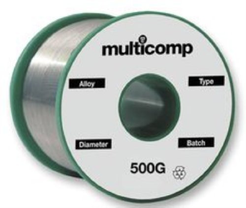 Fil à souder MULTICOMP 1,2 mm étain bobine 500g référence 509-0740