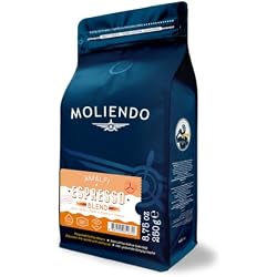 Moliendo Finest Coffee Amalfi Espresso Blend Kahve (Çekirdek) 250 g