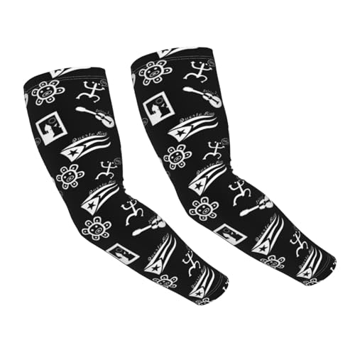 TKDYVAI Puerto Rico Arm Sleeves Puerto Rico Flag Arm Cover Sleeves Puerto Cooling Arm Sleeve Gardening Sleeves