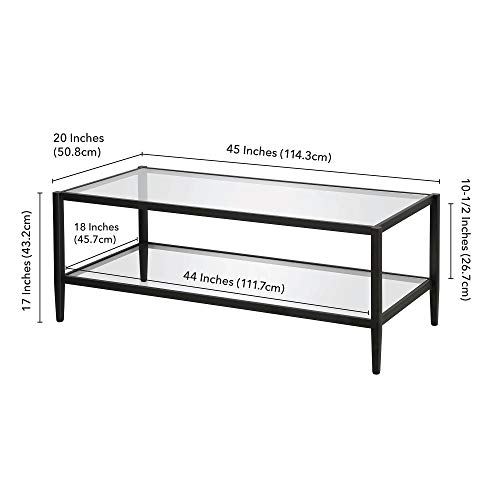 Henn&Hart CT0485 45 Inch Wide Rectangular Coffee Table thumb #7
