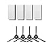 GYing per Lefant 4 Spazzola Laterale & 4 set Filtri Hepa Accessori Kit T700 M201 M501-A/M501-B/M520 M301 T800 Robot Aspirapolvere Parte di Ricambio