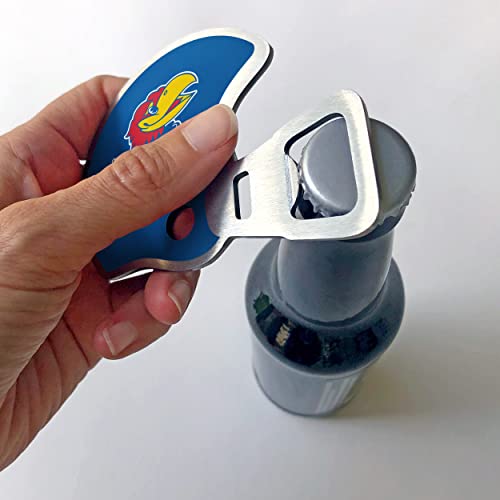 Image of YouTheFan NCAA Kansas Jayhawks Season Opener Bottle Opener