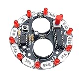 Rotation LED : la disposition circulaire LED produit une rotation attrayante lorsqu'elle est activée; cet effet visuel est parfait pour apprendre la logique de séquençage et ajouter un élément amusant aux projets de création.