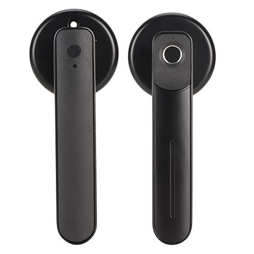 Fechadura de Porta Com Impressão Digital, Maçaneta de Porta Com Impressão Digital 30 Grupos, Fechadu