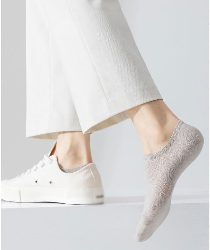 Men's Cotton Socks Boat Sockss Sweat-absorbing Mesh Thin Boneless Non-dropping Heel Short Socksing