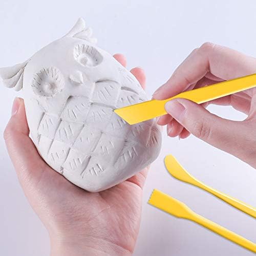 FineGood 26 PCS Polymer Clay Tools, FineGood Modelling Clay Sculpting Tool Set Ceramic Clay Moldelling Tool Kits for Beginners Kids 8 41apcXoiFbL. AC