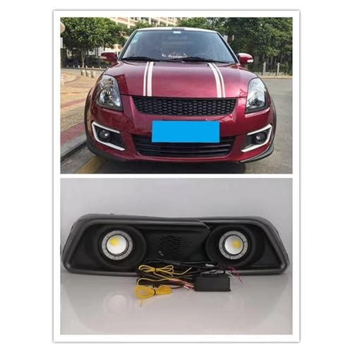 Faros antiniebla para Suzuki Swift 2013-2015 delanteros parachoques 6