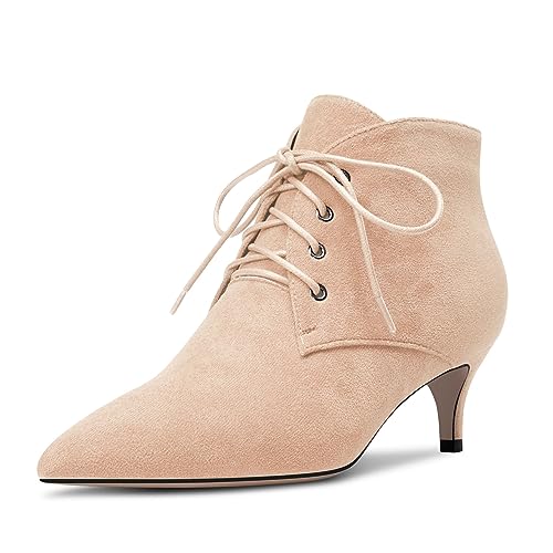 Bottines fermeture à glissière talon 5 cm confort HDEUOLM