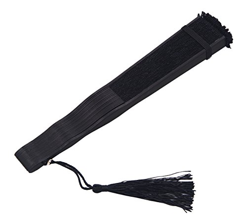 Meifan B01KK6EI6A Womens Multi Color Handmade Cotton Lace Folding Hand Fan thumb #6