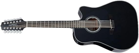 Takamine GD30CE-12 12-string Acoustic-electric Guitar - Black