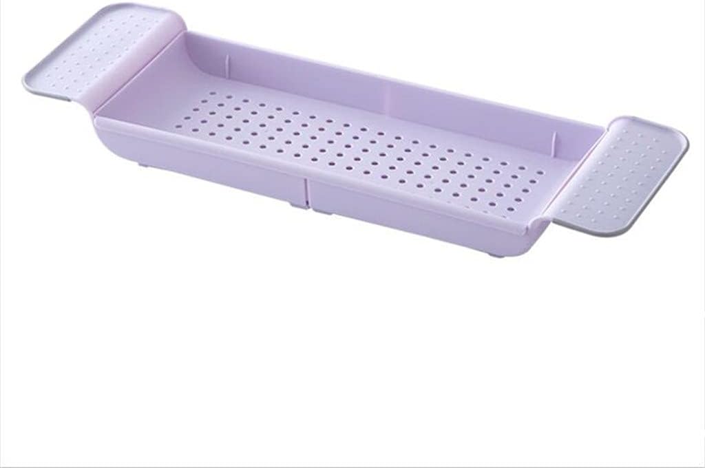 Household Extendable Bathroom Shelf Shower Tray Room Bathtub Rack Towel Wine Bookshelf Storage Organization Accessories