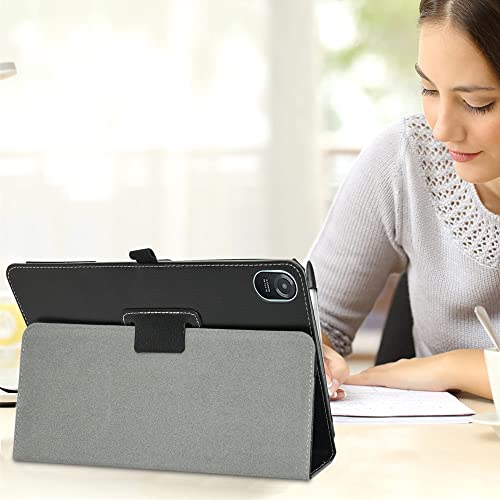 MAMA MOUTH Compatible with Honor Pad 8 Case,Slim Folio Folding Stand PU Leather Cover for 12" Honor Pad 8 / Blackview Tab 18(Not fit Honor Pad X8 / X8 Lite),Black - Image 4