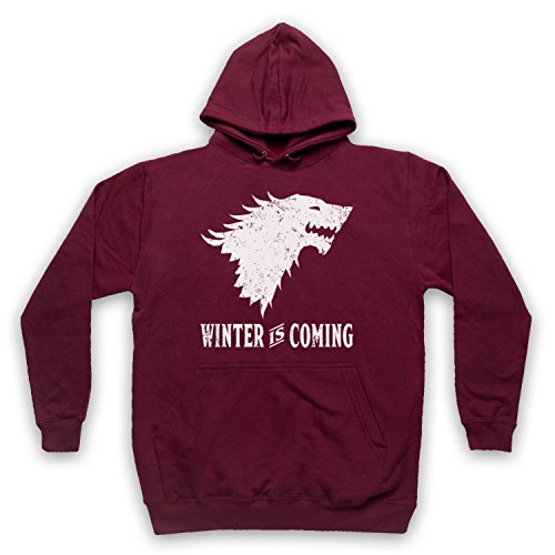Sweat a capuche chaud Stark Wolf contre le froid de l'hiver