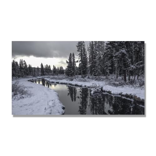 Tableau Déco Montagne pour Mur Vide - Toile Paysage Nature Salon et Chambre