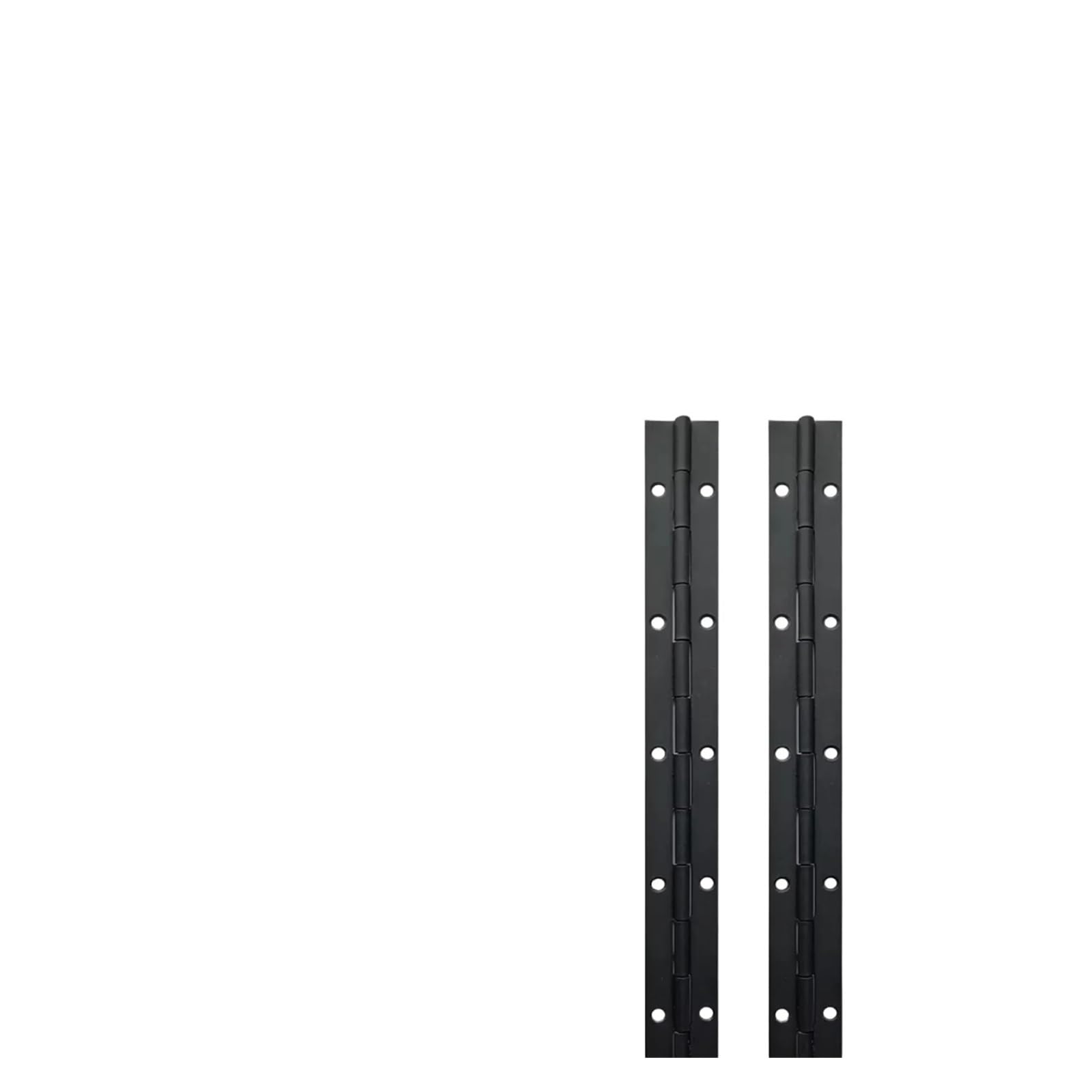 Bisagras de piano de acero inoxidable continuas, Paquete de 3 bisagras piano negras continuas 6 a 48 pulgadas for puertas gabinetes y muebles(36inx30mmx1.2mm)