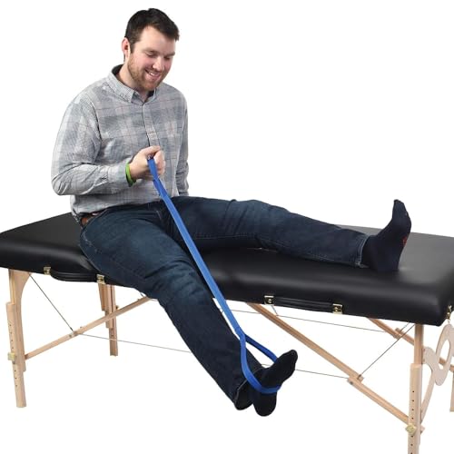 sammons preston leg lifter strap 4134 rigid leg strap with webbed loops for hand amp foot easy to use leg lift assist amp riser for getting in amp out of beds cars wheelchairs