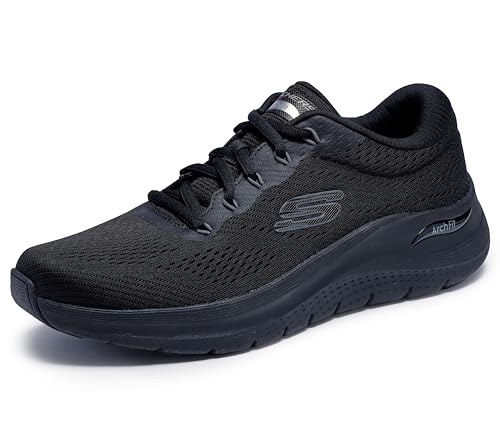 Skechers Men's Arch Fit 2.0 Sneaker, Black/Black, 7.5 by Skechers - Used condition - CA$55.69