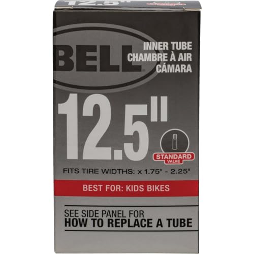 Bell Standard Bicycle Inner Tube, 12.5" -1.75-2.25", Schrader Valve