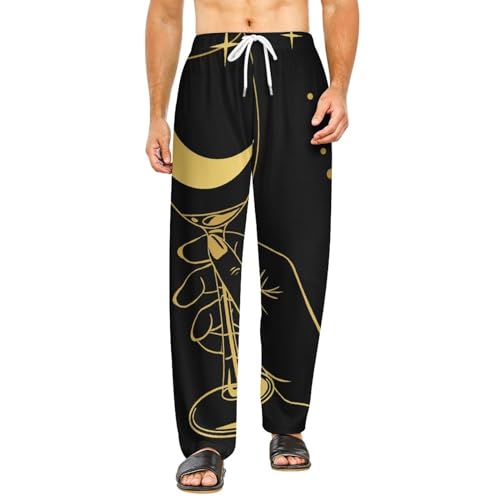 Gobelet de la Lune d'or bas de pyjama pour en finir avec les pantalons de nuit sans poches en taille S