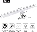 Aogled Lámpara de Espejo Led Luz Baño 10W 820LM 40cm 230V 4000K,Lámpara...