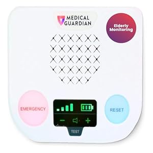 Medical Guardian MGHome LT– Home Medical Assistant & Alert Systems for Seniors – Fast, Reliable 4G Coverage & 24/7 Emergency Operator Care