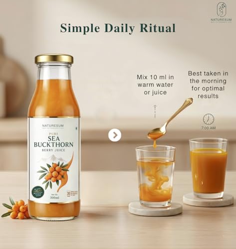 Naturesum Sea Buckthorn Juice 300ml - Image 6