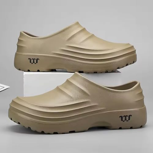 Arcofy Mens Sandals, Comfortable Non-Slip Slip-On, Waterproof Comfort Office Shoes, Eva Orthopedic Work Shoes2