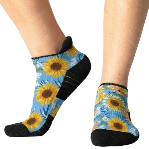 Image of Viasox Ankle Compression Socks for Women & Men, 14 mmHg Support Improves Circulation, Extra Cushioned