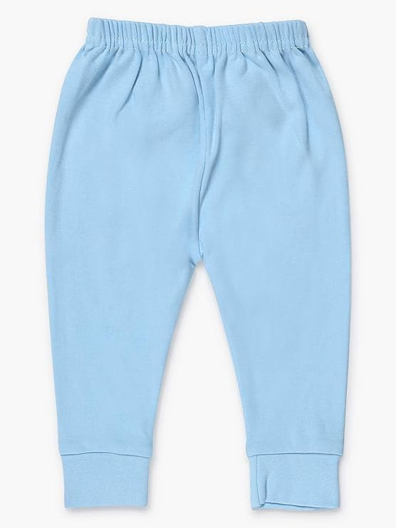 GOLURK Unisex Baby Cotton Jogger Pants with Panda Design, Multi Colours, Elastic Waistband (in, Age, 12 Months, 18 Months, Regular, 6, Multicolor) 3