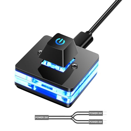 Xinsheinelry Cable Conmutación Placa Base Computadora Cable Conmutación Extendido Con LED Para PC Inicio Y Oficina