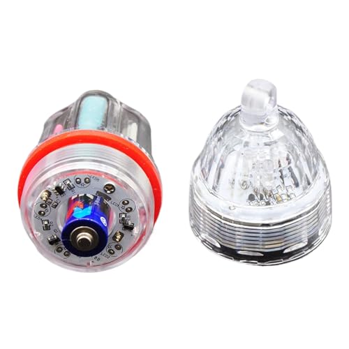 Attractifs Pour Poissons Rotatifs – 4,5 Pouces, Éclairage D'aquarium, Étanche | Lampe De Pêche LED, Lampe De Leurre Sous-marine Multicolore Pour La Pêche D E Nuit, En Bateau, En Rivière, Mer Et E N A