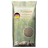 Eggersmann Kornpick 25 kg GMO-fri kycklingstartpellets – premiumkycklingfoder för kycklingar, gäss och ankar