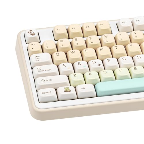 Touches PBT pour clavier mécanique | Ambiance de bureau chaleureuse