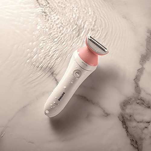 Aparador de pelos Satinshave Série 6000 Rosa/branco - Brl146