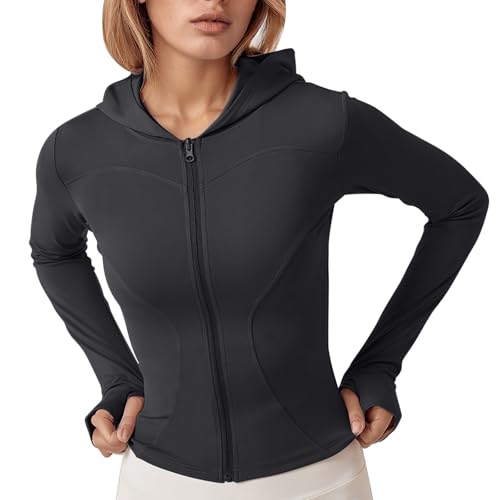 Abrigo de yoga para primavera estilo chaqueta casual de mujer con cremallera 2026