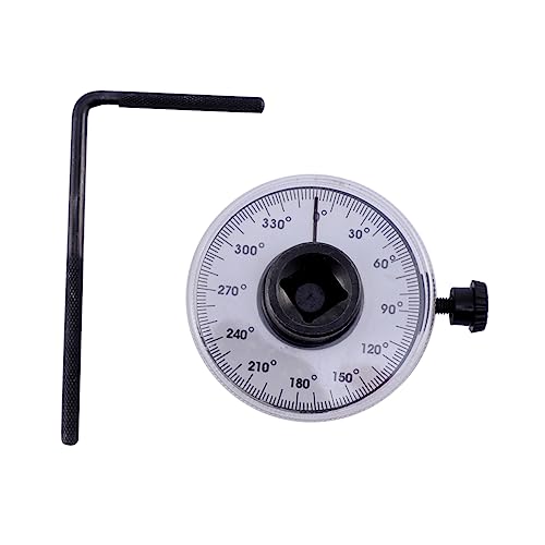 Housoutil Torque Wrench Kit Torque Gauge Wrench Drive Easy to Read Scale No Battery Needed