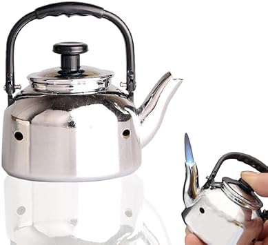 Kettle Lighter, Refillable Butane Lighter, Butane Flame No Gas