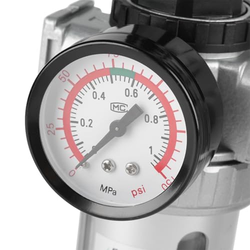 Filtre régulateur air comprimé 1/2 eau compresseur avec joint étanchéité