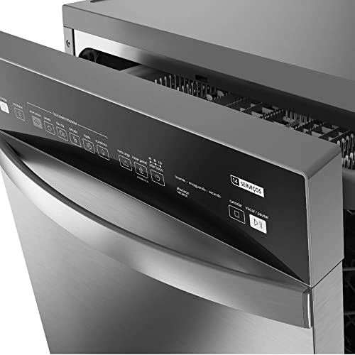 Lava Louças 14 Serviços Brastemp cor Inox com Ciclo Pesado - BLF14AR 110V glide