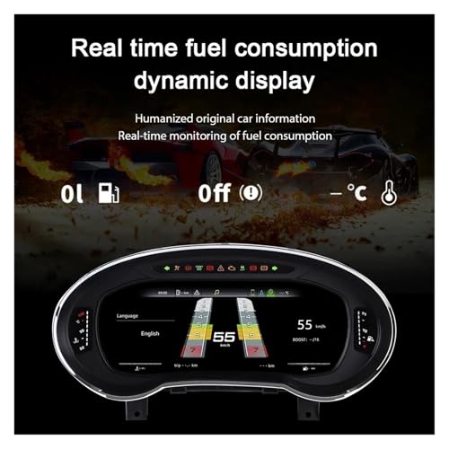 Panel digital LCD de 12,3 pulgadas para Audi A3 2014-2020 con cabina virtual 7